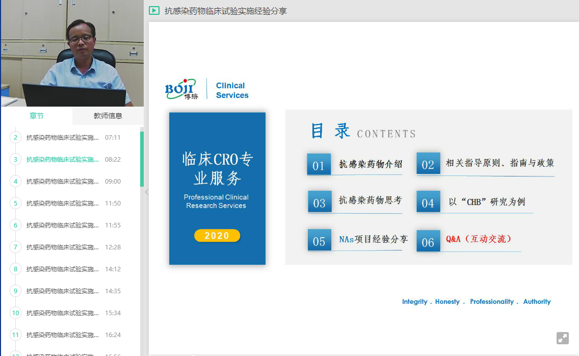 博濟研語第三講|純干貨！抗感染藥物臨床試驗的那些成敗得失